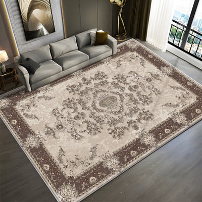 MahekAccessories 152 cm  X 213 cm Velvet Carpet(Rectangle, Multicolor)