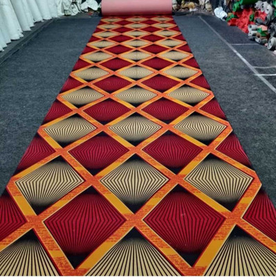 Ra handloom carpet Blue Synthetic Carpet(150 cm,  X 3000 cm, Rectangle)