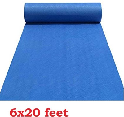 KAYNAT CARPET Blue Nylon Carpet(180 cm,  X 600 cm, Rectangle)