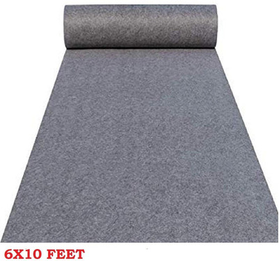 KAYNAT CARPET 180 cm  X 300 cm Nylon Carpet(Rectangle, Grey)
