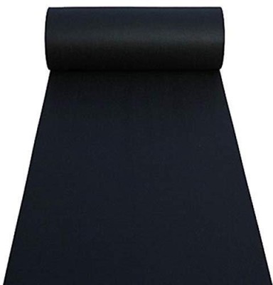 BhCarpet Black Nylon Carpet(5 ft,  X 8 ft, Rectangle)