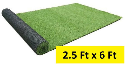 Flipkart SmartBuy Green Polypropylene Carpet(75 cm,  X 180 cm, Rectangle)
