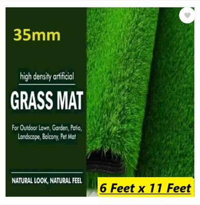 Worthful Creations Green Polyester Carpet(180 cm,  X 330 cm, Rectangle)