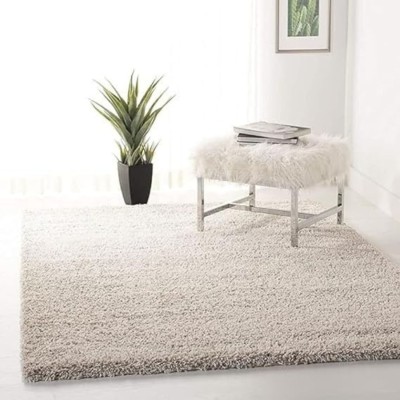 shopgallery Beige Polyester Area Rug(92 cm,  X 153 cm, Rectangle)