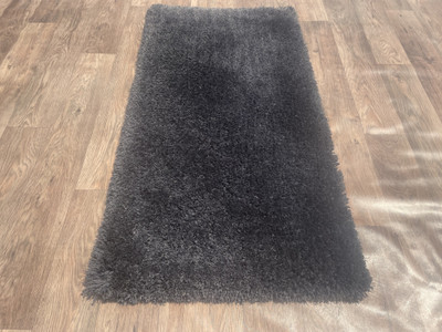HR CARPET Grey Polyester Carpet(2 ft.,  X 5 ft., Rectangle)
