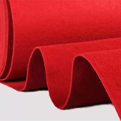 Samjeeda Handloom carpets Red Synthetic Carpet(152 cm,  X 2132 cm, Rectangle)