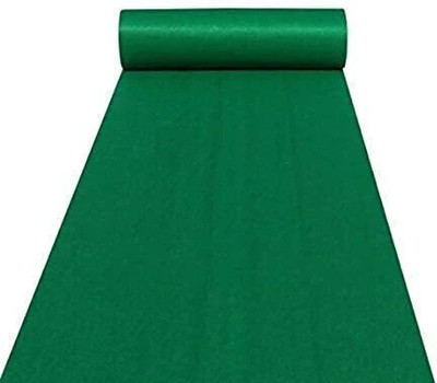 Anabia Green Acrylic Carpet(5 ft,  X 8 ft, Rectangle)