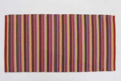 UB Home and Decor Multicolor Cotton Dhurrie(60 cm,  X 122 cm, Rectangle)