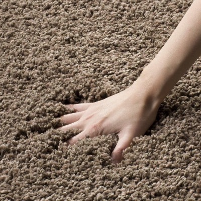 Acarpet Gold Polyester Runner(2 ft,  X 8 ft, Rectangle)