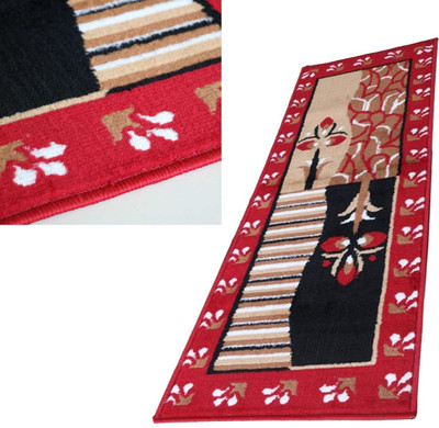 Royalcarpets Red Silk Runner(50 cm,  X 150 cm, Rectangle)