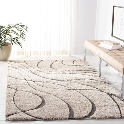 HR CARPET White Polyester Carpet(3 ft.,  X 5 ft., Rectangle)