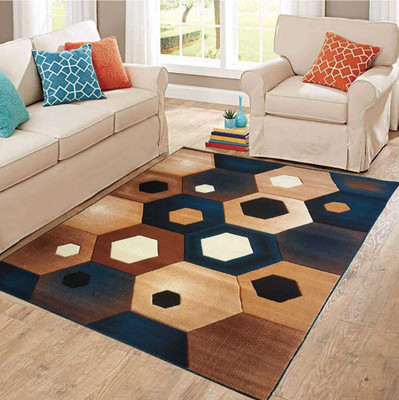 Samjeeda Handloom carpets Multicolor Silk Carpet(150 cm,  X 210 cm, Rectangle)