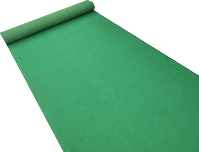 Ra handloom carpet Green Synthetic Carpet(5 cm,  X 20 cm, Rectangle)