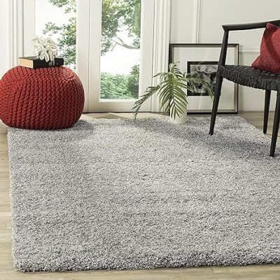 aaho decor White Cotton Area Rug(91 cm,  X 152 cm, Rectangle)