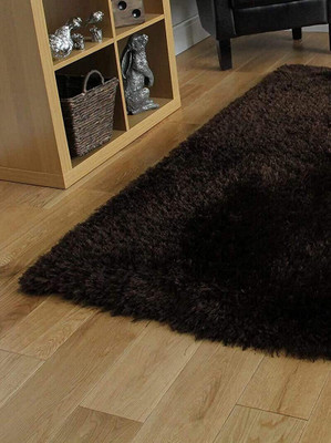 KAYNAT CARPET Brown Polyester Area Rug(60 cm,  X 180 cm, Rectangle)