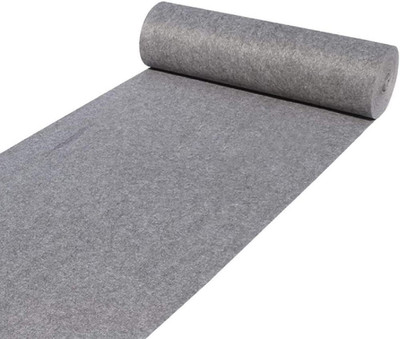 SHCARPET Grey Nylon Carpet(152 cm,  X 304 cm, Rectangle)