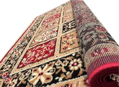Samjeeda Handloom carpets Grey Acrylic Carpet(180 cm,  X 240 cm, Rectangle)