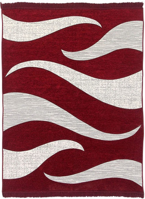 AF 5 cm  X 7 cm Cotton Runner(Rectangle, Red)