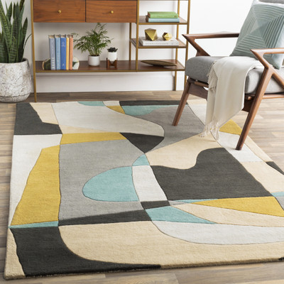 Surya Living Multicolor Wool Carpet(8 ft,  X 11 ft, Rectangle)