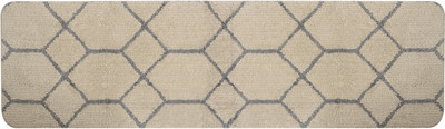Saral Home Grey Polyester Runner(50 cm,  X 180 cm, Rectangle)