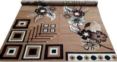 Carpetweaver Brown, Beige, Multicolor Acrylic, Wool Carpet(121.92 cm,  X 182.88 cm, Rectangle)