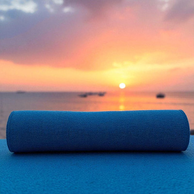VSTUCART Blue Acrylic Carpet(61 cm,  X 152 cm, Rectangle)