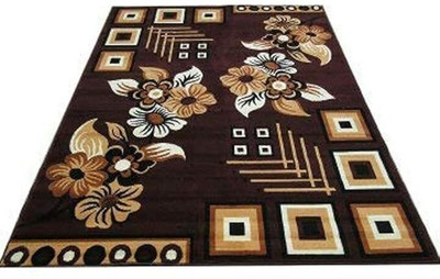 HEAVEN CARPET Brown Acrylic Carpet(150 cm,  X 210 cm, Rectangle)