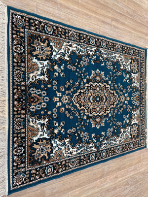 TAHNOORCARPET 150 cm  X 210 cm Acrylic Carpet(Rectangle, Multicolor)