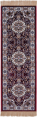 GRHAMOY Red Polyester Runner(50 cm,  X 150 cm, Rectangle)