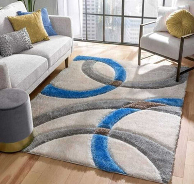 Samjeeda Handloom carpets Green Wool Carpet(180 cm,  X 270 cm, Rectangle)