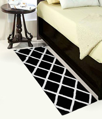 Woolpik Silver Polyester Runner(2 cm,  X 6 cm, Rectangle)
