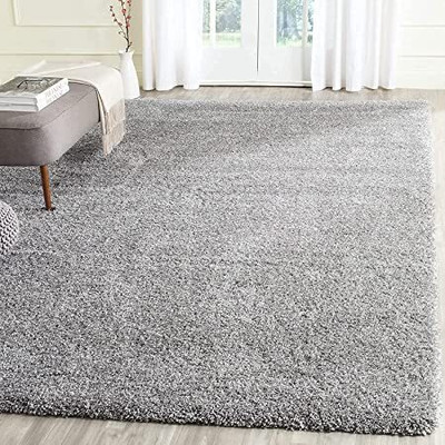 Anabia Grey Polyester Carpet(3 ft,  X 5 ft, Rectangle)