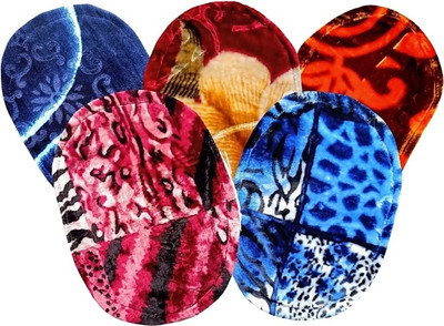 Rylie Multicolor Cotton Runner(1 ft,  X 2 ft, Oval)