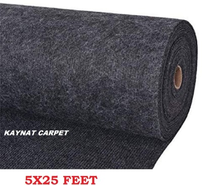 AfCarpets Black, Grey Nylon Carpet(150 cm,  X 750 cm, Rectangle)