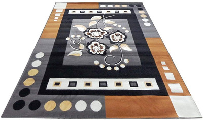 aliyacarpet Multicolor Acrylic Carpet(5 cm,  X 7 cm, Rectangle)