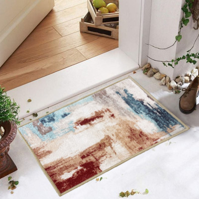 Urban Space Multicolor Nylon Carpet(3 ft,  X 2 ft, Rectangle)