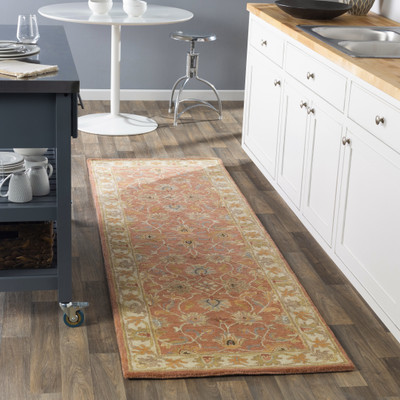 Surya Living Multicolor Wool Runner(2.6 ft,  X 8 ft, Rectangle)