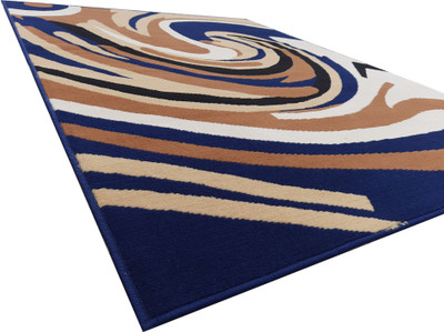 Acarpet Multicolor Acrylic Carpet(6 ft,  X 8 ft, Rectangle)