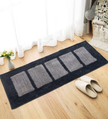 GOOD PRICE Grey Polyester Runner(56 cm,  X 140 cm, Rectangle)