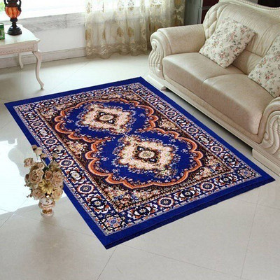 Maul Shree Multicolor Jute, Blended Carpet(150 cm,  X 210 cm, Rectangle)