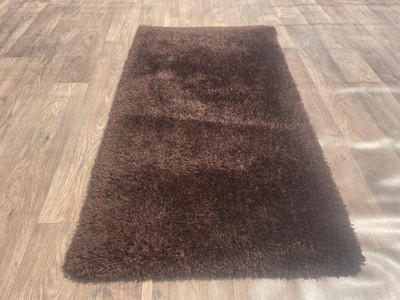 Shag Weaving Multicolor Polyester Runner(2 ft,  X 4 ft, Rectangle)