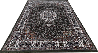HR CARPET Multicolor Silk Carpet(4 ft.,  X 6 ft., Rectangle)