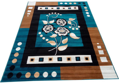 IP FASHION 120 cm  X 180 cm Polyester Carpet(Rectangle, Multicolor)