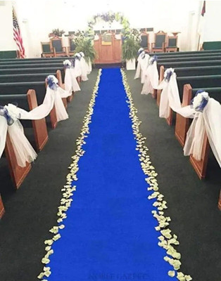 KAALENRIDE 150 cm  X 212 cm Polyester Carpet(Rectangle, Blue)