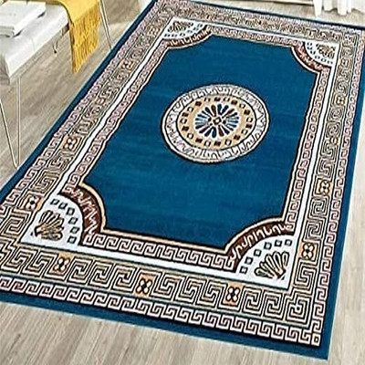 ILSACARPETS Multicolor Acrylic Carpet(6 ft,  X 8 ft, Rectangle)