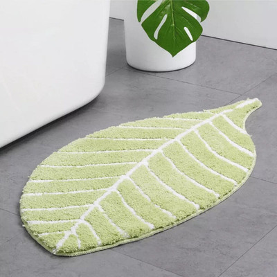FABMARTS 2 cm  X 4 cm Polyester Runner(Rectangle, Light Green)