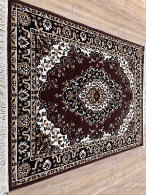 TAHNOORCARPET 150 cm  X 210 cm Acrylic Carpet(Rectangle, Multicolor)