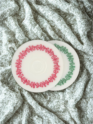 LCS PVC Carrom Striker(White)
