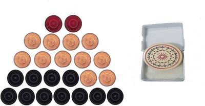 JAMTARO PVC Carrom Striker(Multicolor)