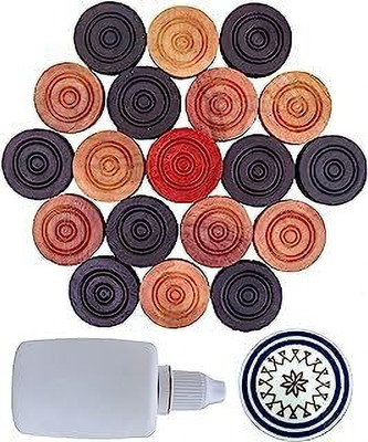 Divya group Fiber Carrom Striker(Multicolor)